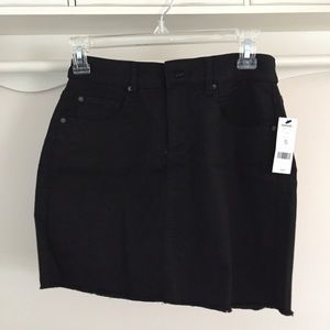BLACK GARAGE DENIM SKIRT SIZE S NWT